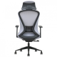 Кресло офисное MAGNUS серая ткань/черный каркас (22252-01)