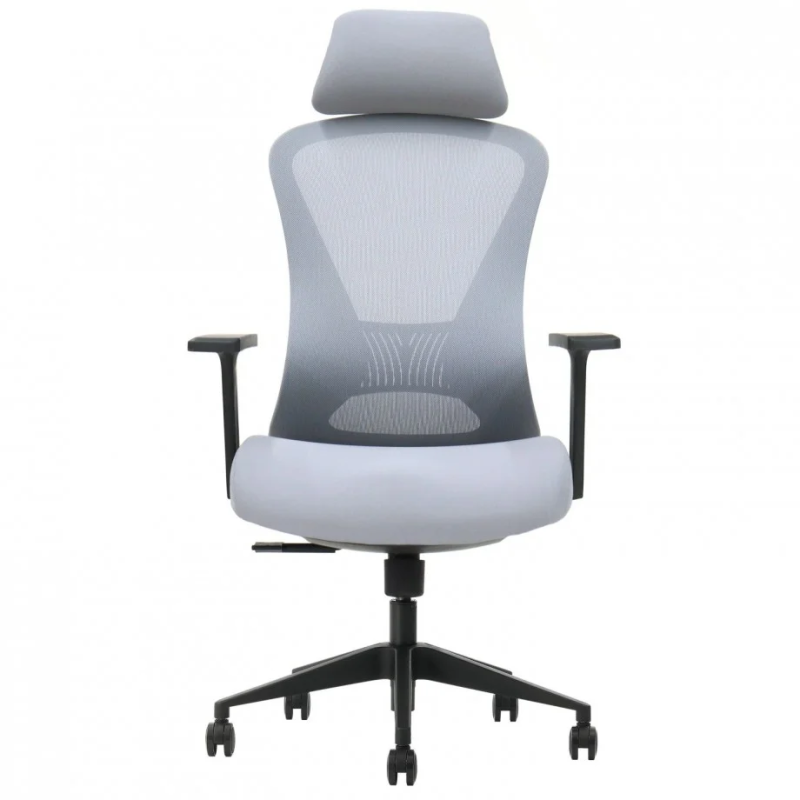 Кресло офисное MAGNUS серая ткань/черный каркас (22252-01)