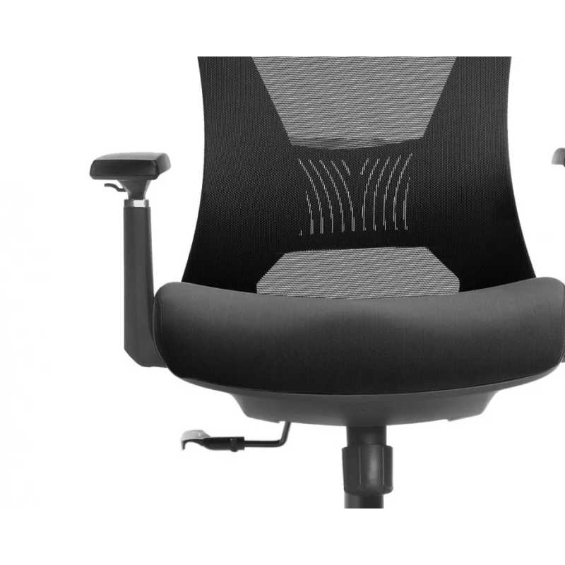 Кресло офисное MAGNUS LUX черная ткань/черный каркас (22258-01)