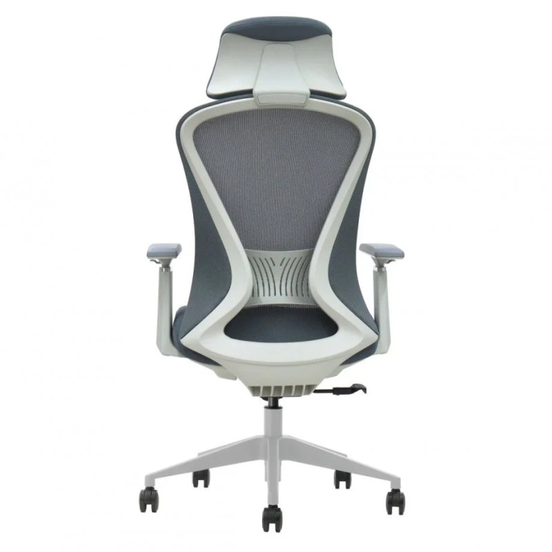 Кресло офисное MAGNUS LUX темно-серая ткань/серый каркас (22264-01)