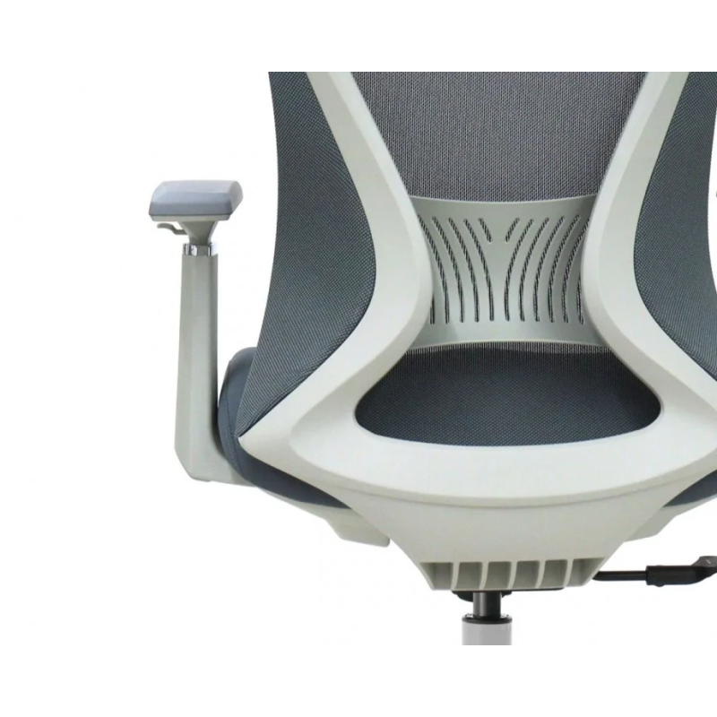 Кресло офисное MAGNUS LUX темно-серая ткань/серый каркас (22264-01)