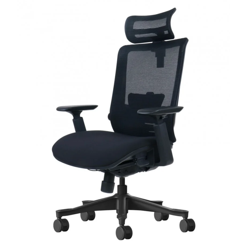 Кресло офисное OSBORN черная ткань/черный каркас (22260-01)