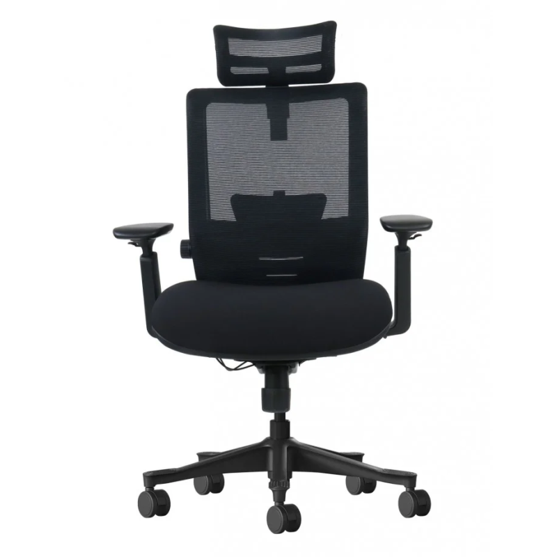 Кресло офисное OSBORN черная ткань/черный каркас (22260-01)