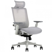 Кресло офисное OSBORN серая ткань/серый каркас (22262-01)