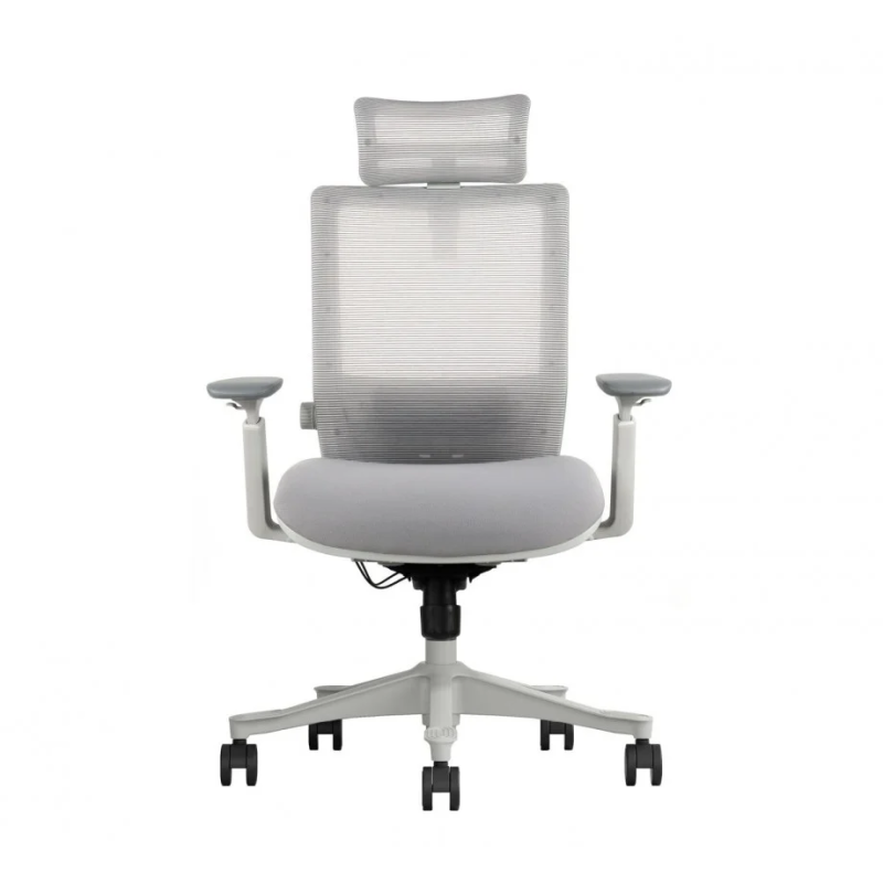 Кресло офисное OSBORN серая ткань/серый каркас (22262-01)