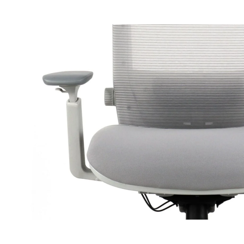 Кресло офисное OSBORN серая ткань/серый каркас (22262-01)