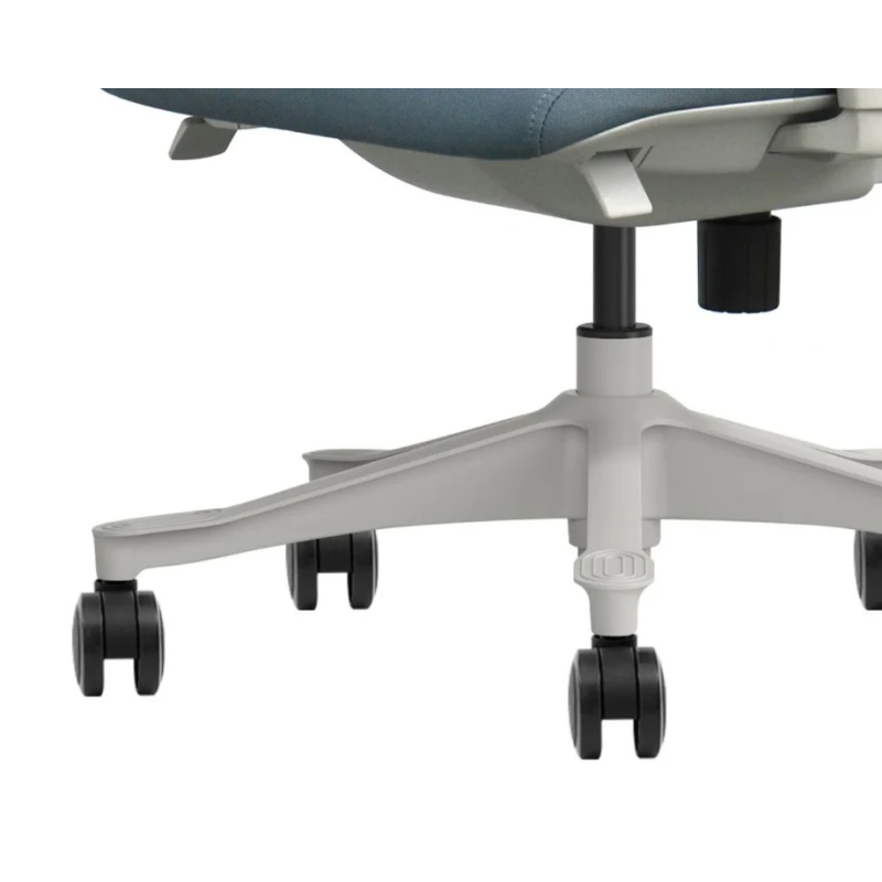 Кресло офисное SETON темно-серая ткань/серый каркас (22259-01)