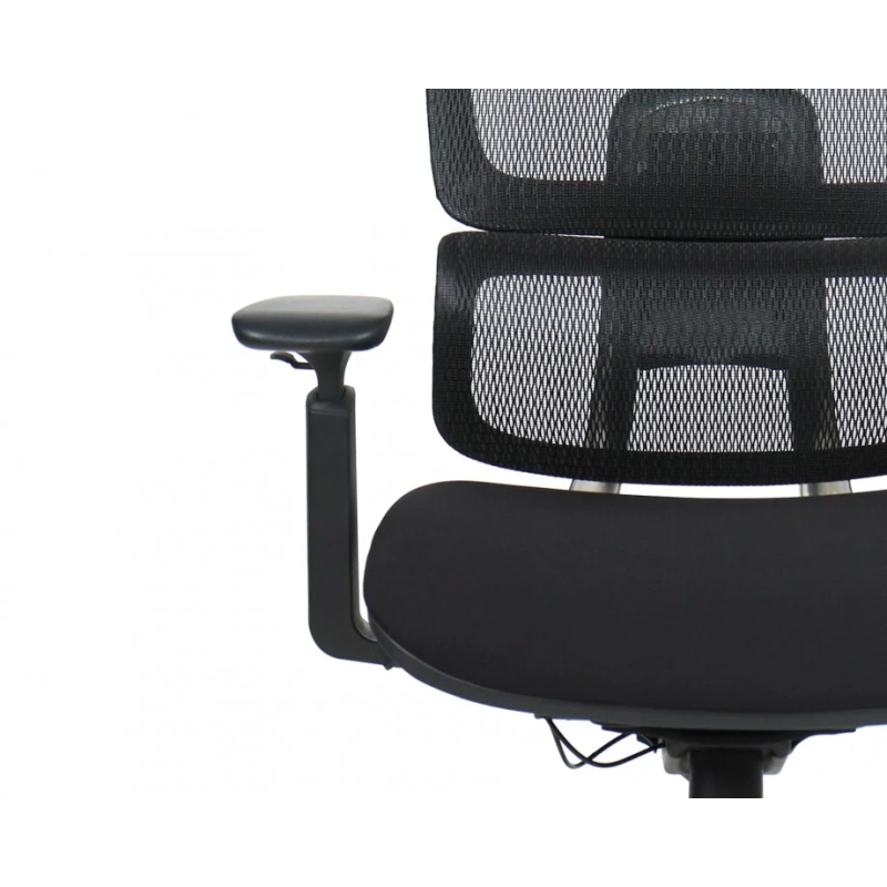 Кресло офисное WALTER черная ткань/алюминий (22251-01)