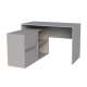 Стол письменный угловой TWIN K 120x60 Камень Серый (22946-01)