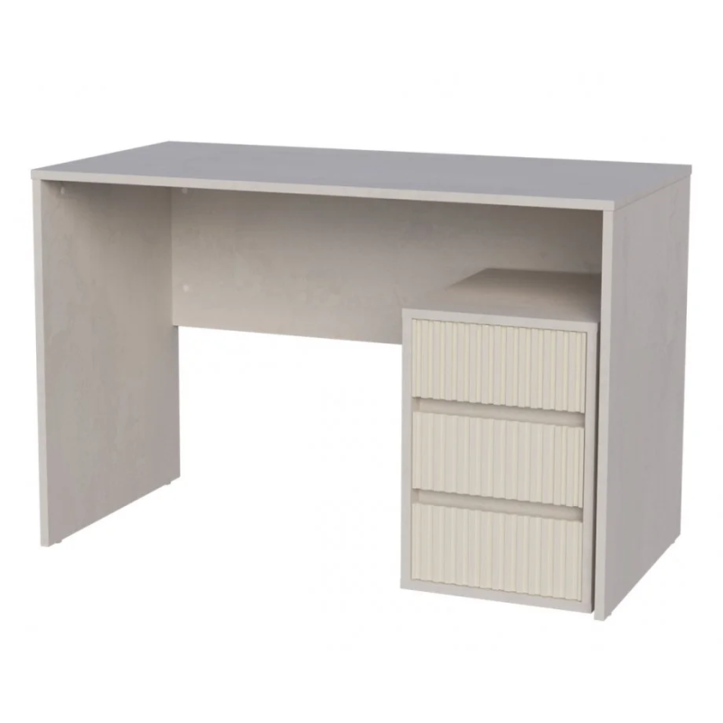 Компьютерный стол VICTOR RAL 120х60 Шелковый камень / Кремовый (22949-01)