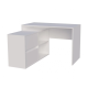 Стол письменный угловой TWIN B 120x60 Белый бриллиант (22947-01)