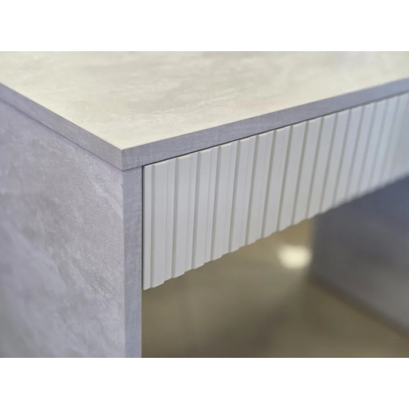 Компьютерный стол YOUNG RAL 100х50 Шелковый камень/кремовый (22726-01)