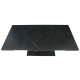 Стол FERNANDO CERAMIC 180(240)*90 черный мат/темный орех (23027-01)