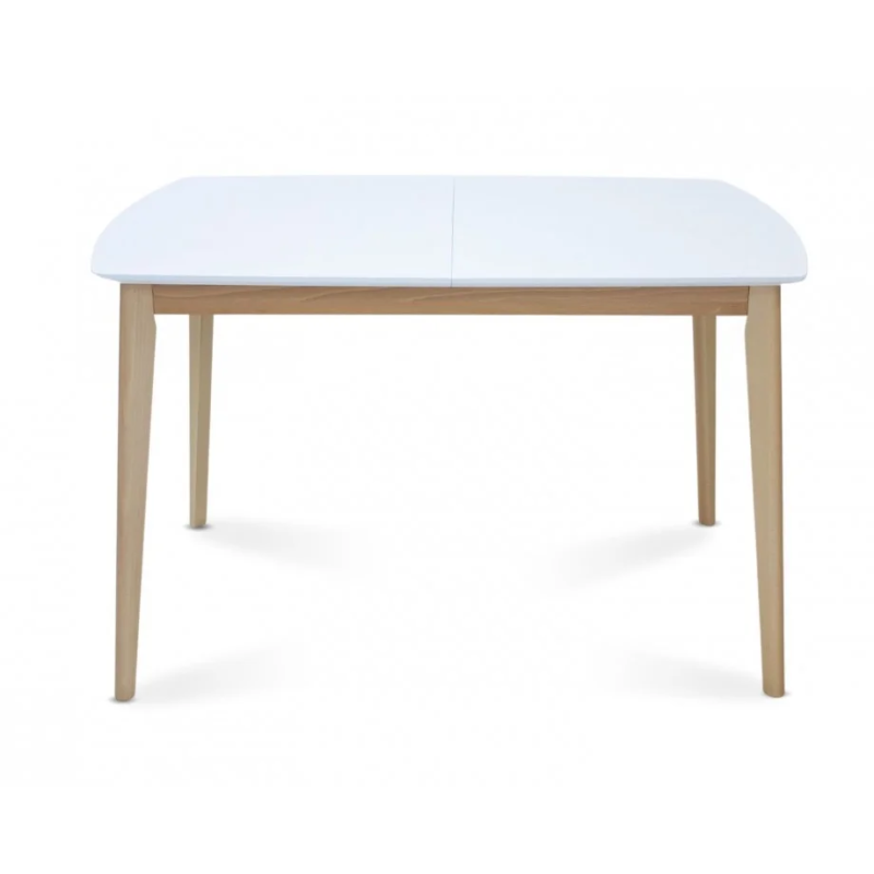 Стол обеденный раскладной Exen II 120(160)х80 см Белый (693-01)