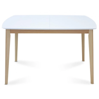 Стол обеденный раскладной Exen II 120(160)х80 см Белый (693-01)