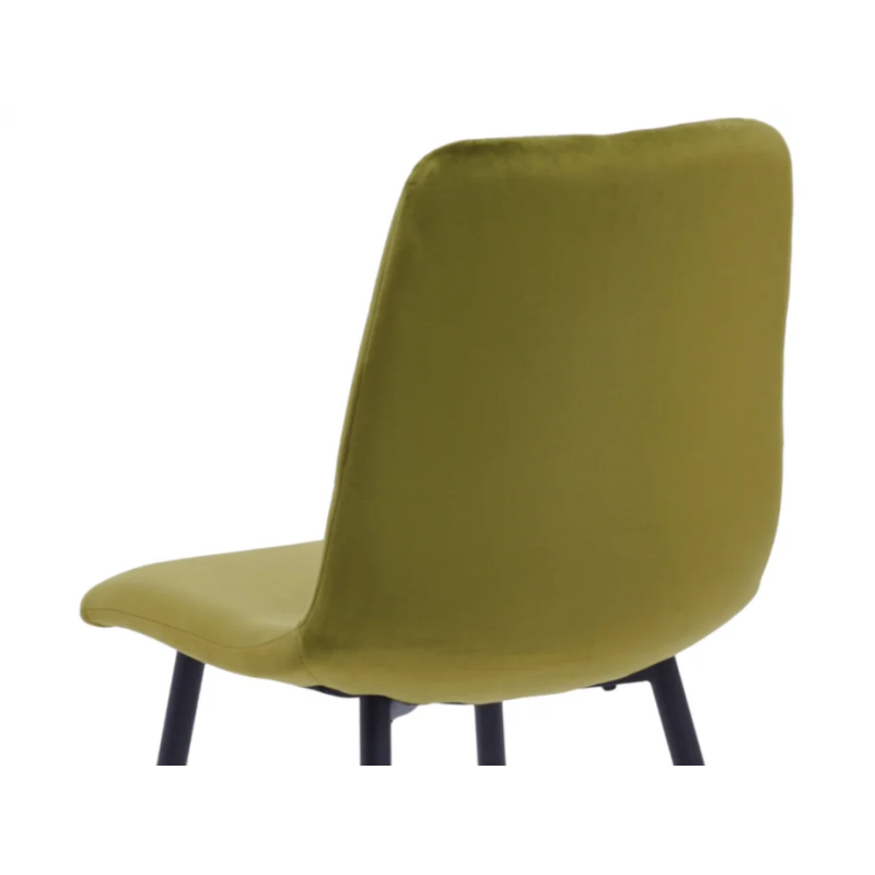 Стул кухонный EVAN Черный каркас / Светло-зеленый (20162-01)