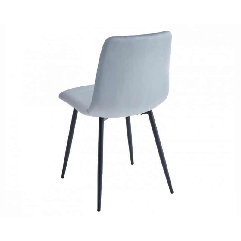 Стул кухонный Mark Черный каркас / Дымчато-серый велюр (20763-01)