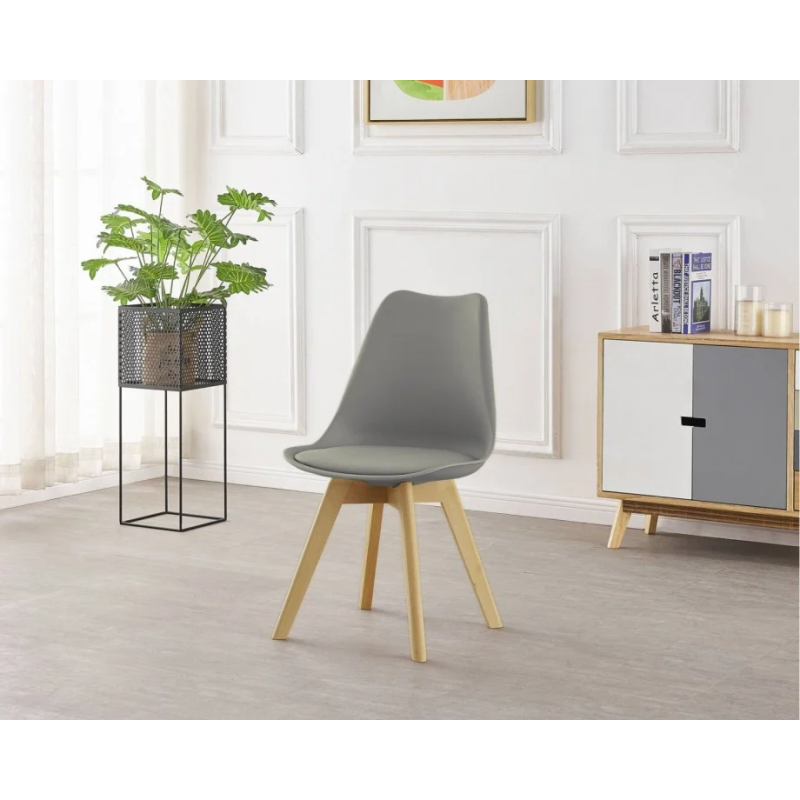 Стул Intarsio Kruz Светло-серый (KRUZLG) (3642-01)