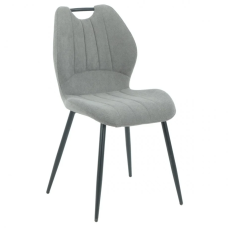 Стул RICK черный каркас/темно-серая ткань (22280-01)