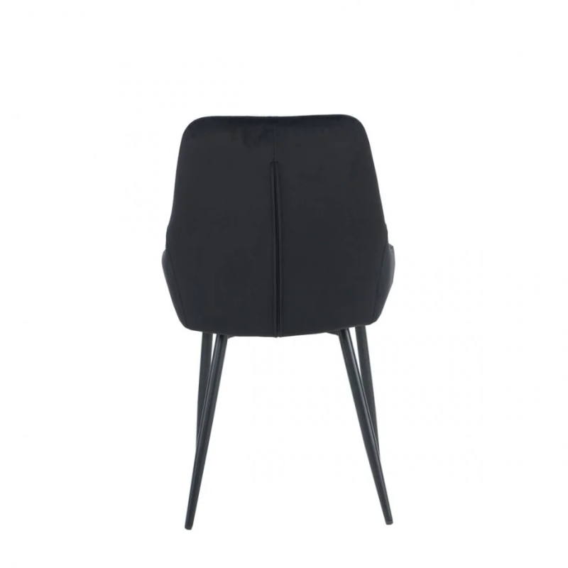 Стул кухонный HUGO черный каркас/черный (20008-01)