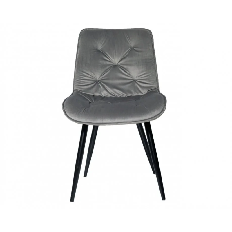 Стул STYLE черный/серый (16391-01)