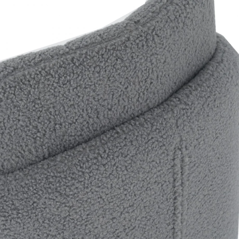 Стул кухонный FIFI черный каркас/светло-серый Teddy (19982-01)