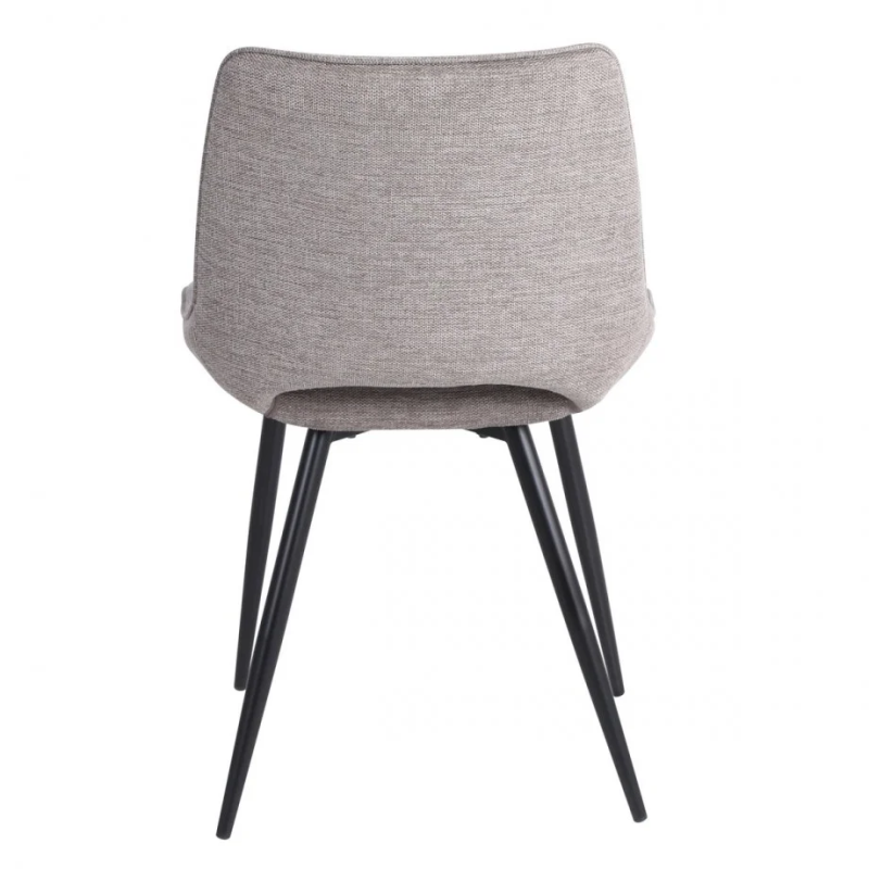 Стул кухонный NORA Черный каркас / Бежь ткань (22147-01)