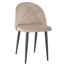 Стул кухонный LULU черный каркас/темный беж (20003-01)