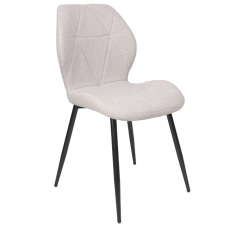 Стул кухонный CHIP Черный каркас / Бежевая ткань (20147-01)
