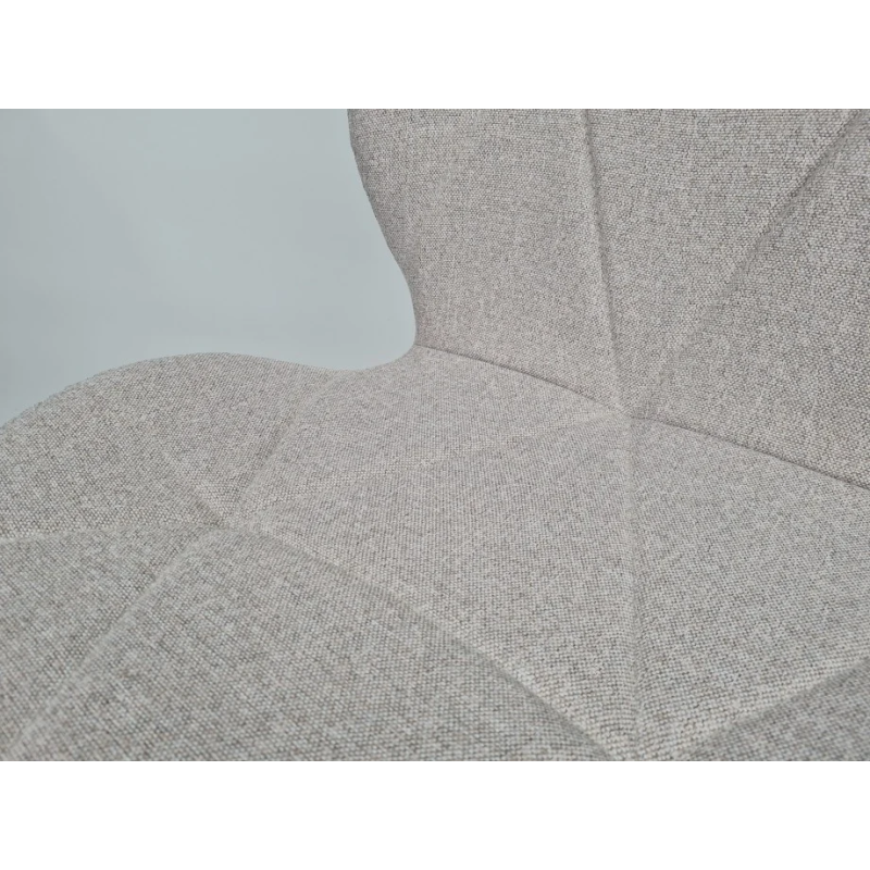 Стул кухонный CHIP Черный каркас / Бежевая ткань (20147-01)