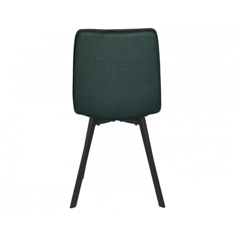 Стул кухонный EARI TEX Черный каркас / Изумрудная ткань (22045-01)