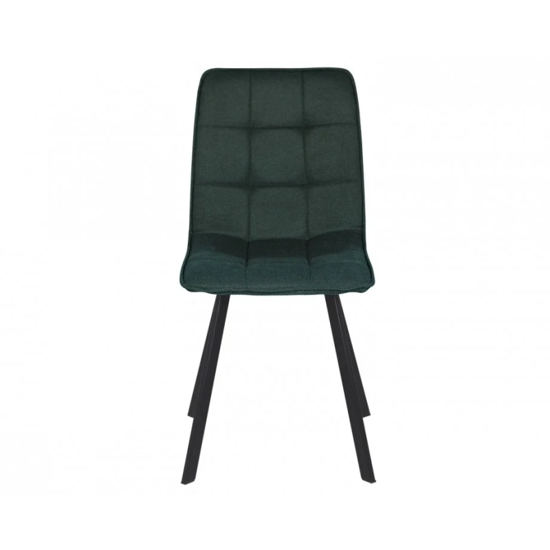 Стул кухонный EARI TEX Черный каркас / Изумрудная ткань (22045-01)