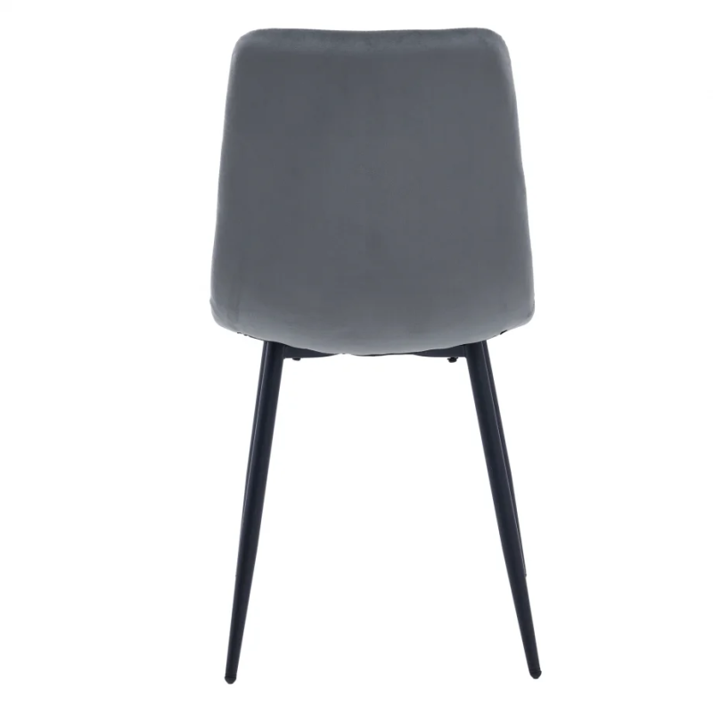 Стул кухонный EVAN Черный каркас / Темно-серый 18 (20138-01)