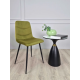 Стул кухонный EVAN Черный каркас / Светло-зеленый (20162-01)