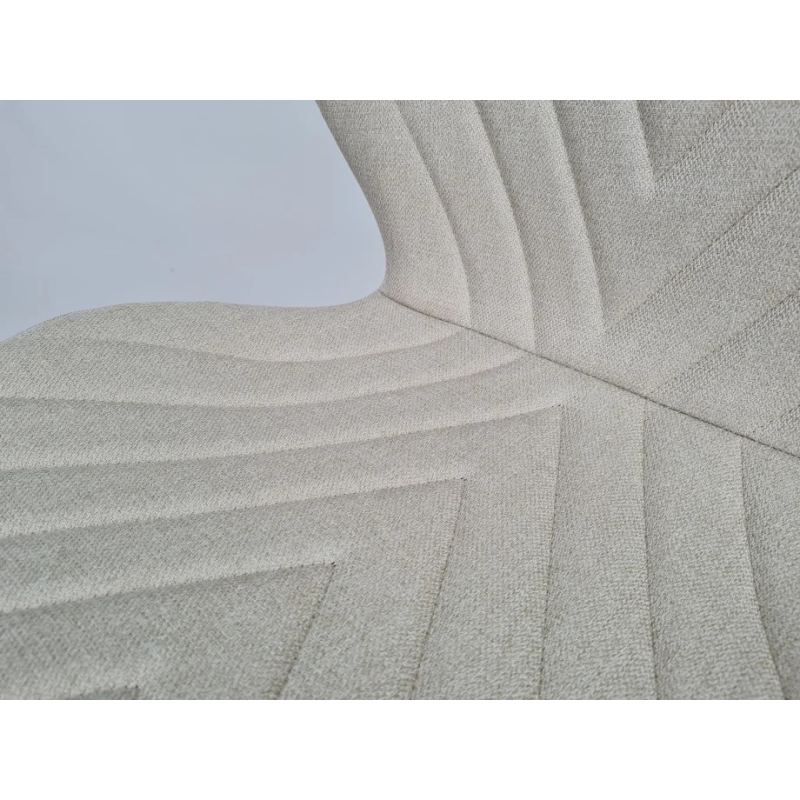 Стул кухонный FLY Черный каркас / Светлый Беж тк. (20133-01)