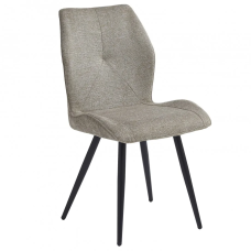 Стул Hank Черный каркас / Темно-бежевая ткань (20760-01)