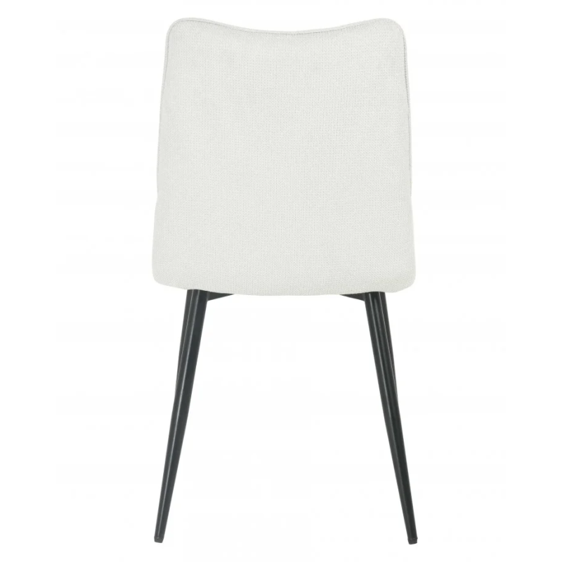 Стул кухонный JUSTIN Черный каркас/Светло-серая ткань (21268-01)