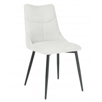 Стул кухонный JUSTIN Черный каркас/Светло-серая ткань (21268-01)