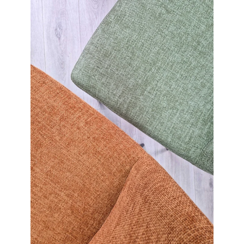 Стул кухонный KIWI Черный каркас / Терракотовая ткань (20149-01)