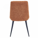 Стул кухонный KIWI Черный каркас / Терракотовая ткань (20149-01)