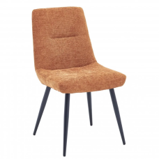 Стул кухонный KIWI Черный каркас / Терракотовая ткань (20149-01)