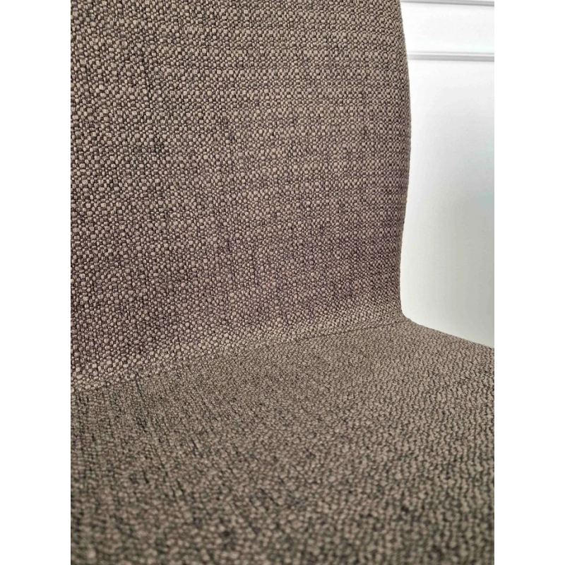 Стул кухонный NAVY Черный каркас/Глиняная серая ткань (21277-01)