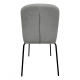 Стул кухонный NAVY Черный каркас/Светло-серая ткань (21272-01)
