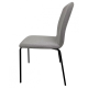Стул кухонный NAVY Черный каркас/Светло-серая ткань (21272-01)