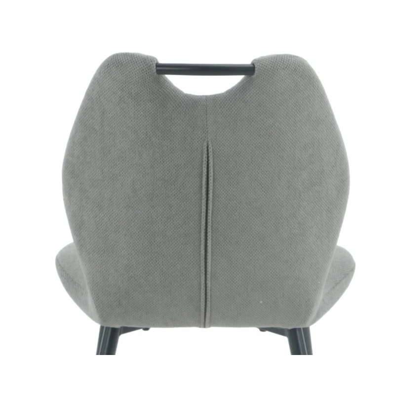 Стул RICK черный каркас/темно-серая ткань (22280-01)