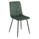 Стул COREY черный / зеленый (16375-01)