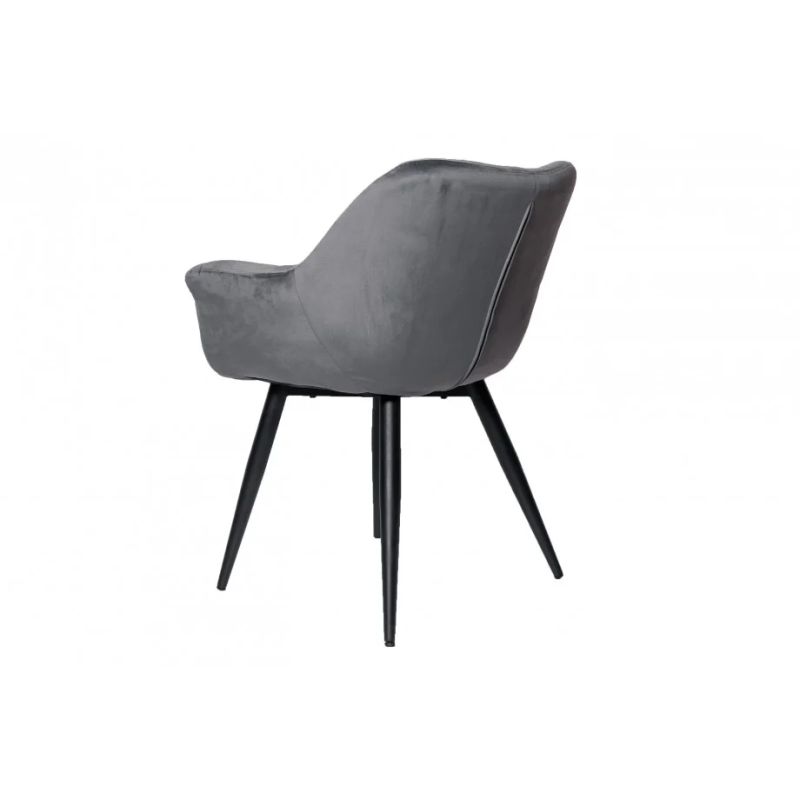 Стул обеденный ELEGANT Серый Велюр (8363-01)