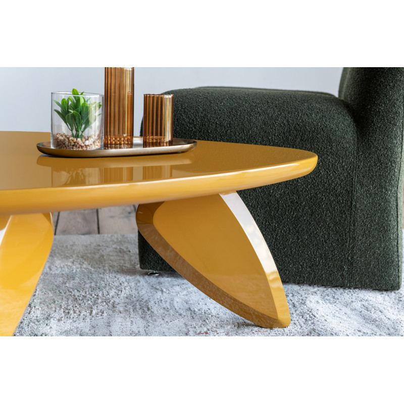 Журнальный стол Витторио C-300 охра Vetro Mebel