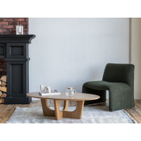 Журнальний стіл Матео C-315 ясень Vetro Mebel