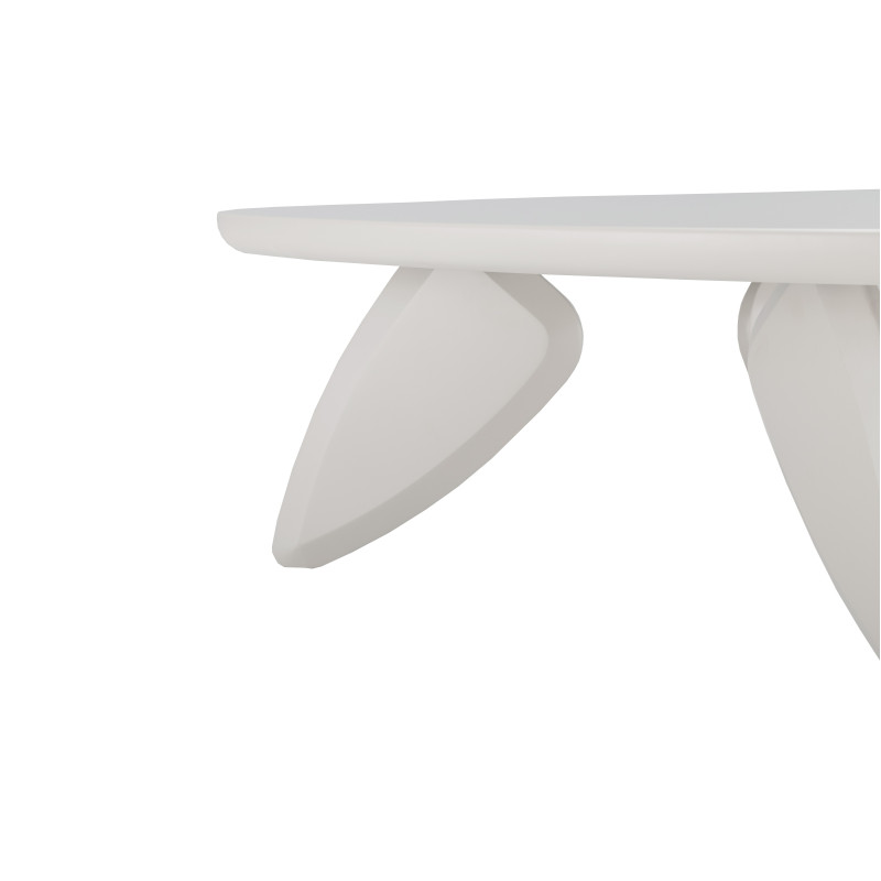 Журнальний стіл Вітторіо C-300 теплий пісок Vetro Mebel